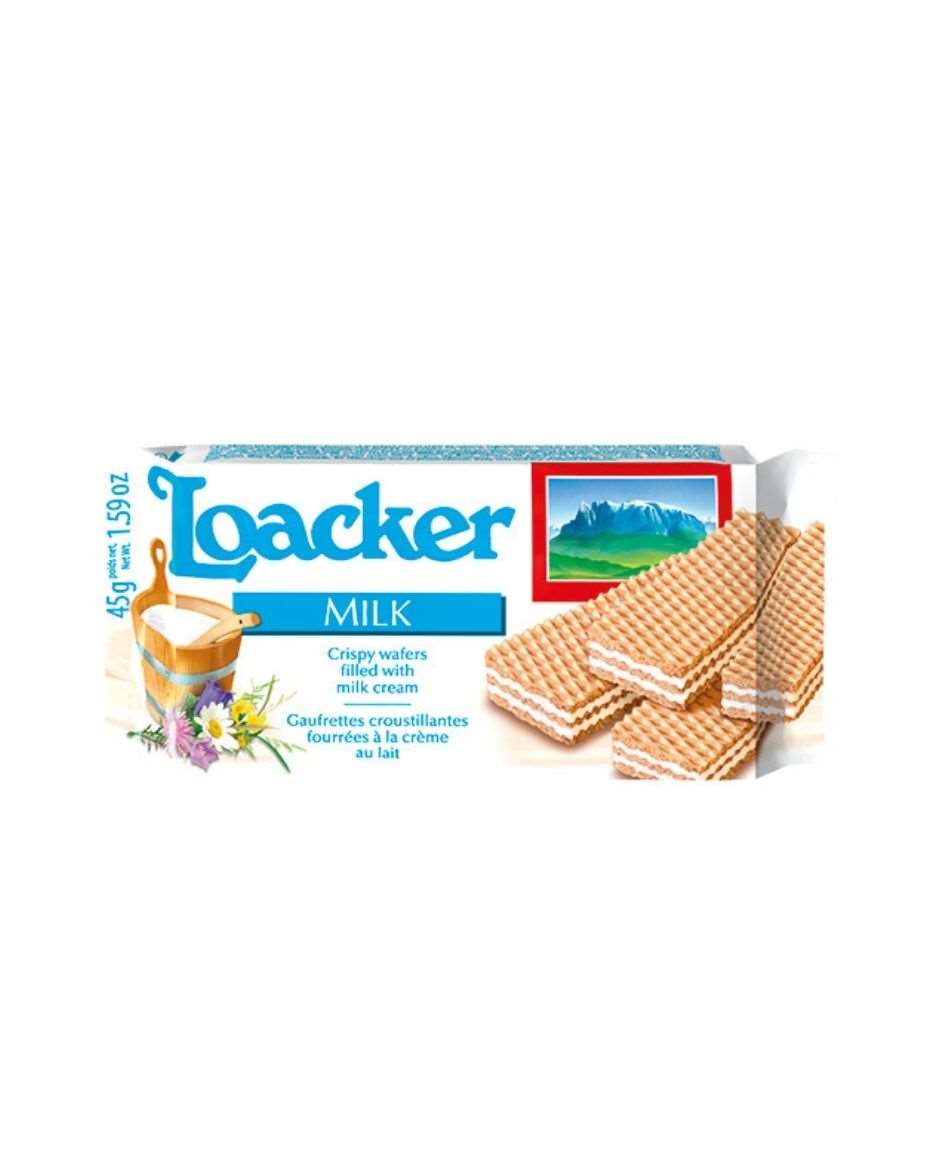 LOACKER WAFERS MILK