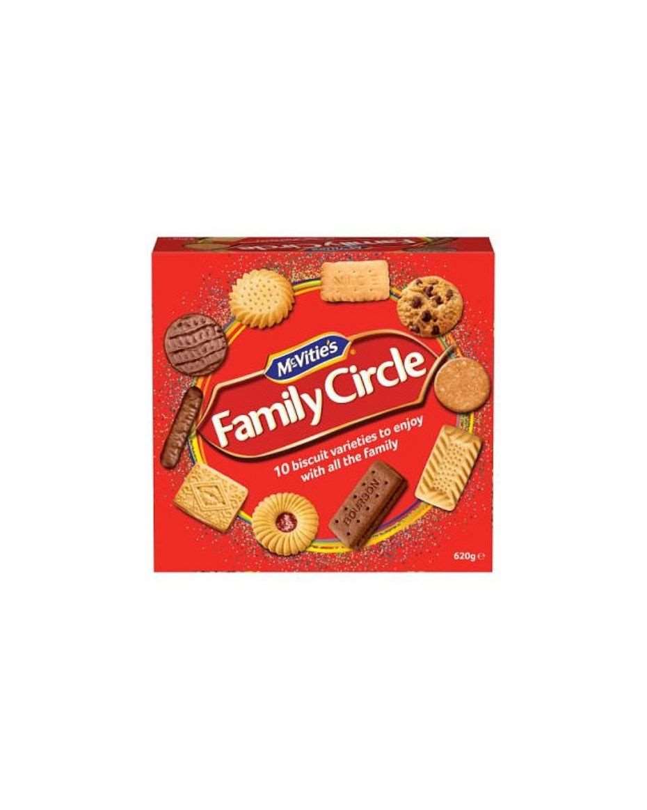 MCVITIES FAMILY CIRCLE BISCUIT 670G