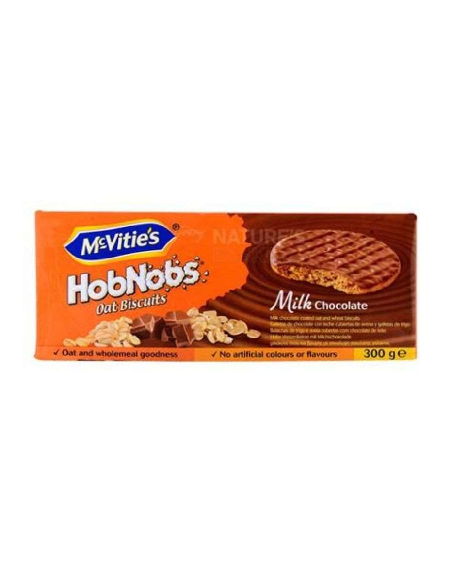 MCVITIES HOBNOB 300G MILK CHOCOLATE