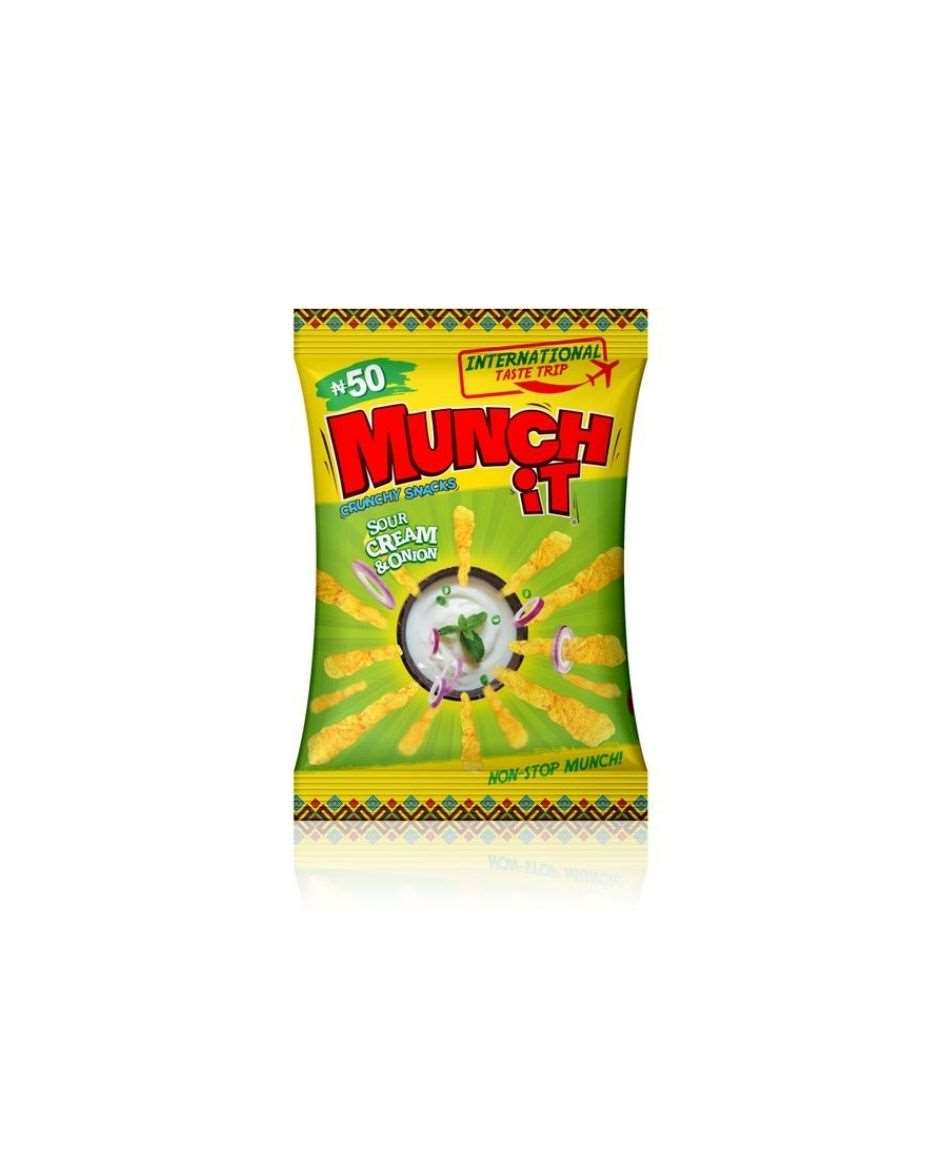 MUNCH IT SOUR CREAM ONION 20G