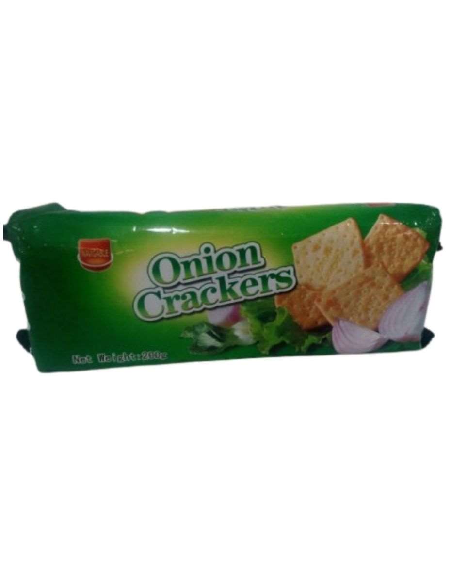 NAVIGABLE ONION CRACKERS 200G