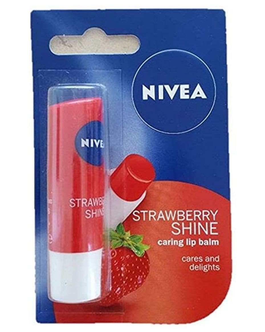 NIVEA LIP CARE STRAWBERRY SHINE