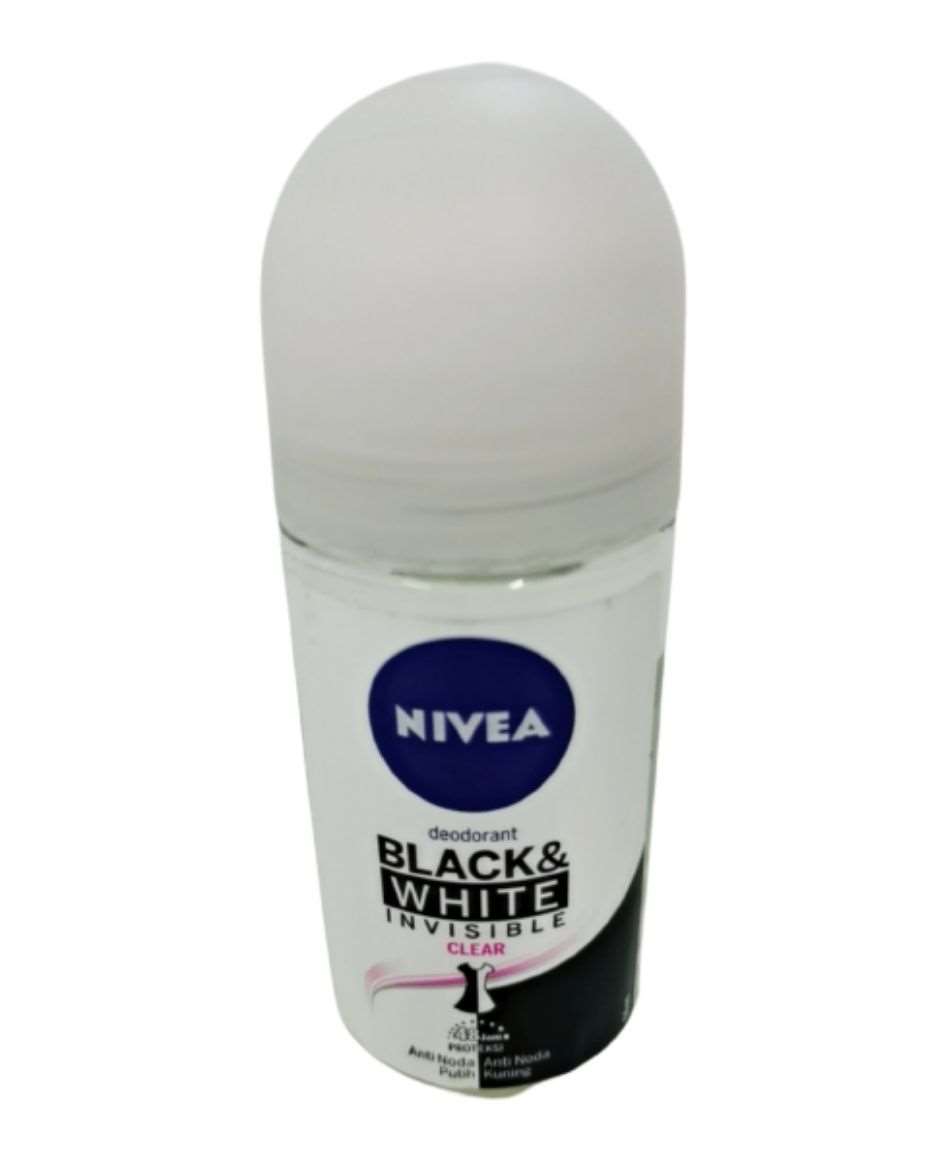 NIVEA BLACK & WHITE ROLL ON INVISIBLE CLEAR