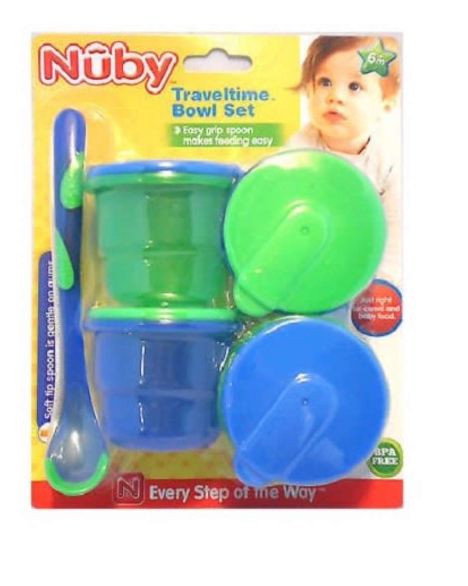 NUBY TRAVEL TIME BOWL