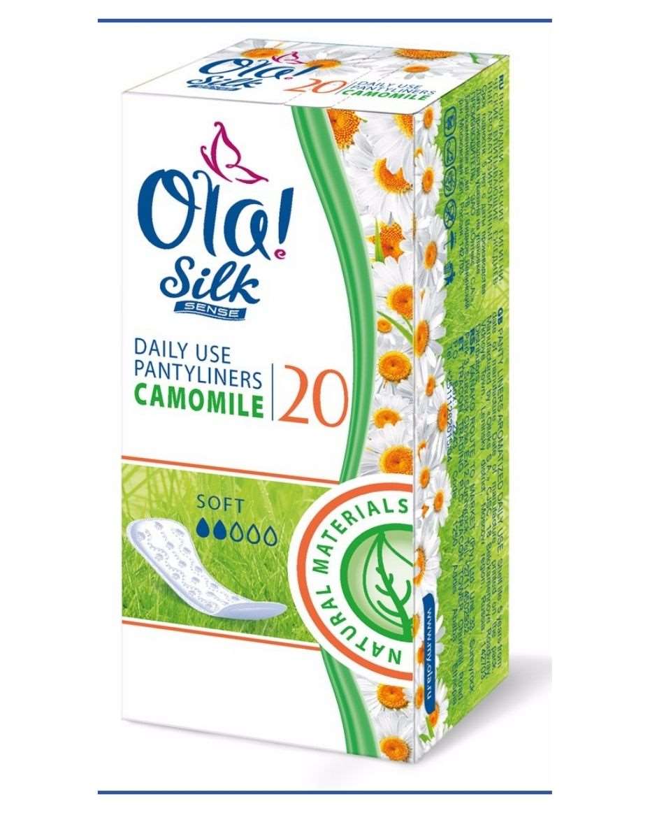 OLA! SILK PANTY LINER X 20 CAMOMILE