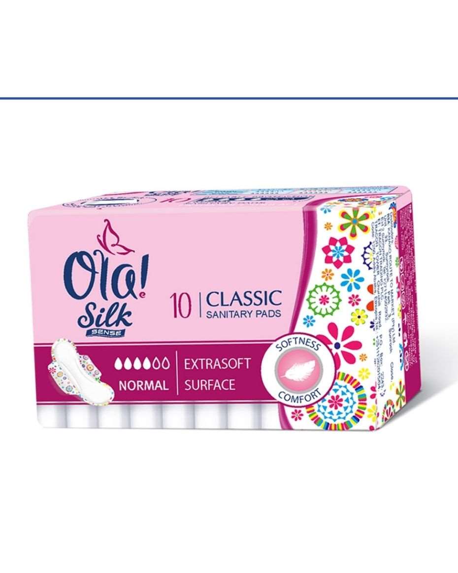 OLA! SILK SANITARY PAD X 8 SUPER EXTRA SOFT