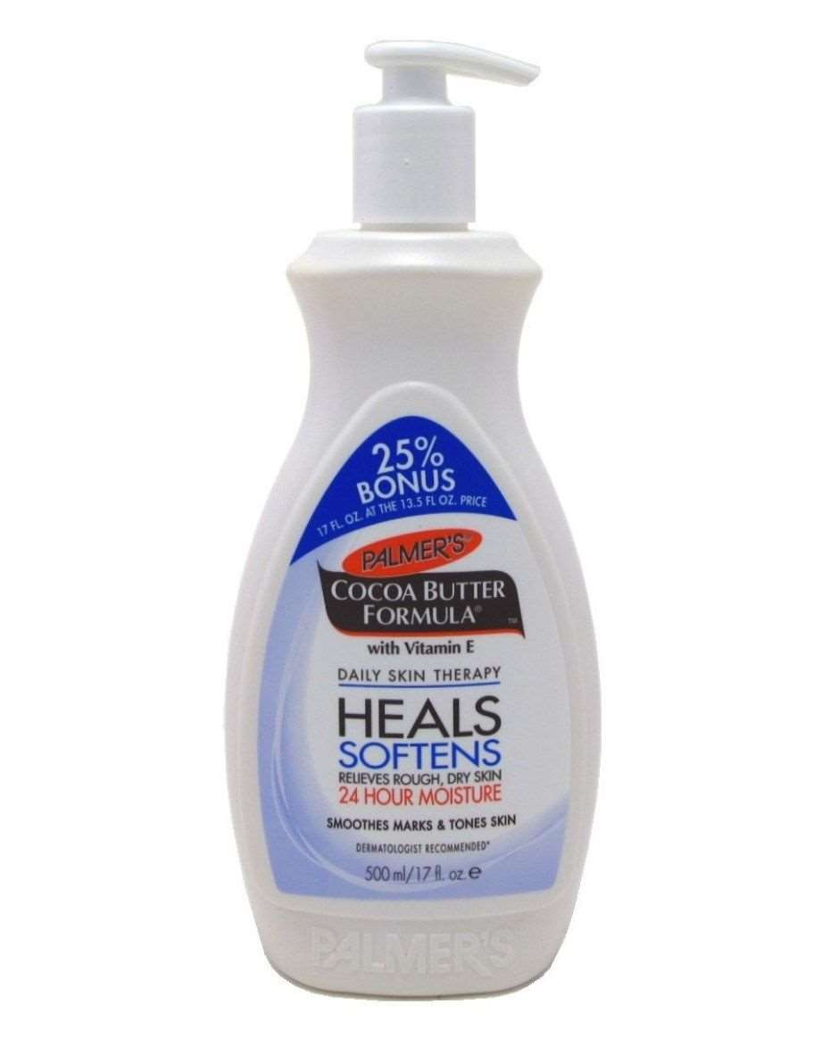 PALMERS COCOA BUTTER 500ML HEALS AND SOFTEN