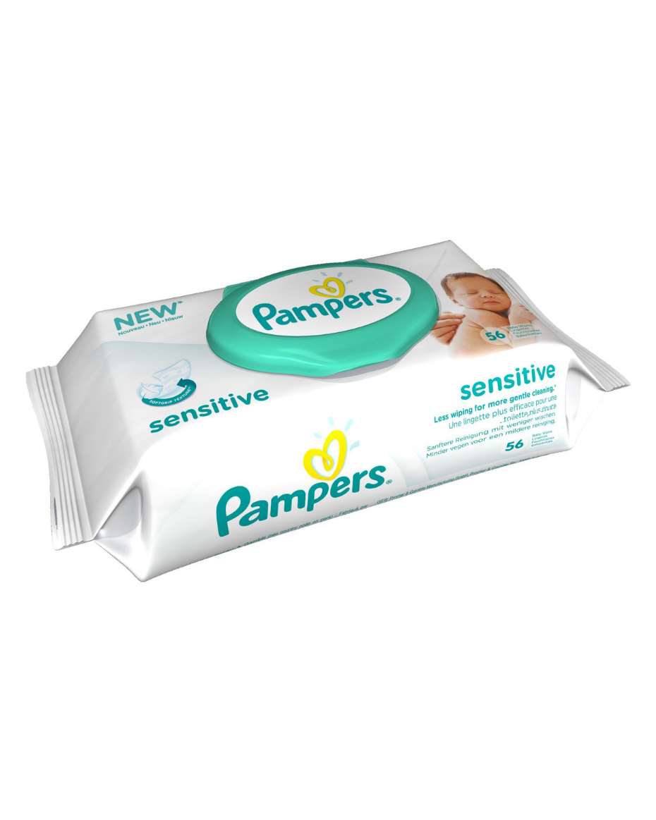 PAMPERS BABY WIPES X 56