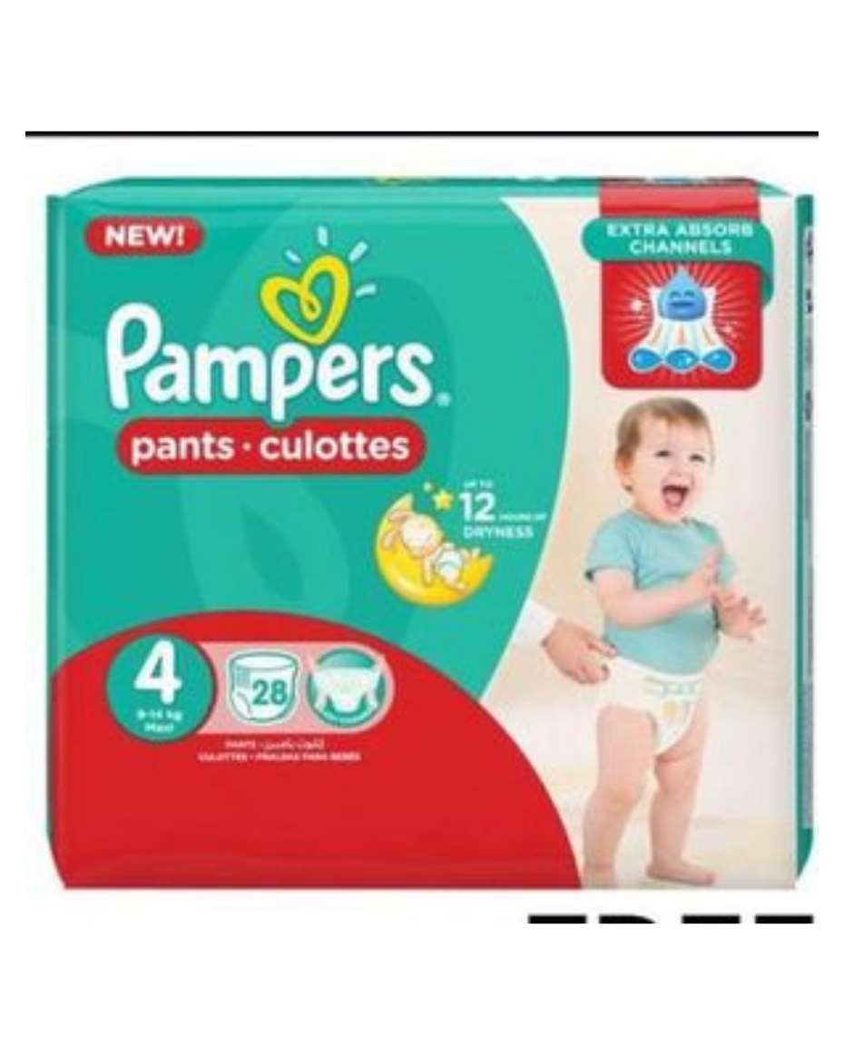 PAMPERS PANTS ECO MAXI X 28