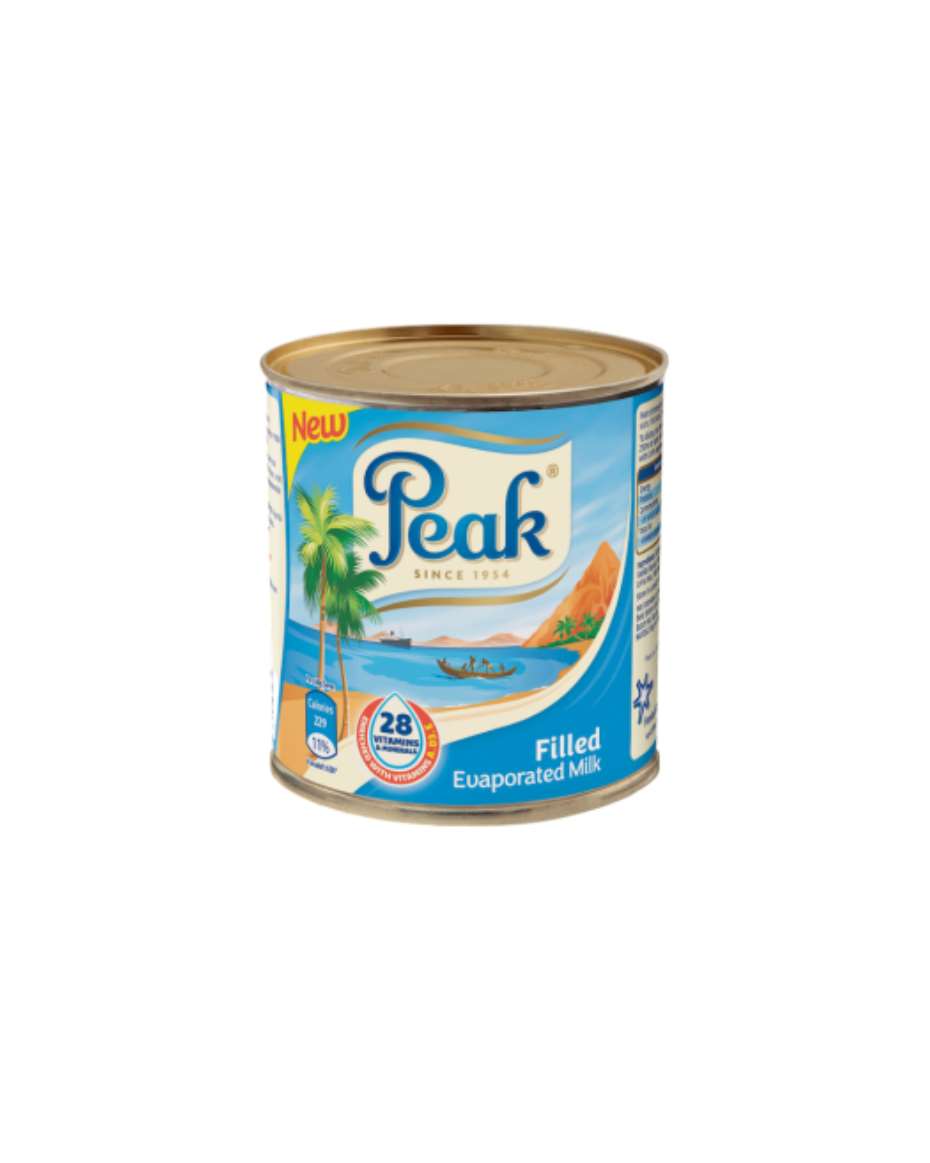 PEAK FILLED EVAPORATED MILK