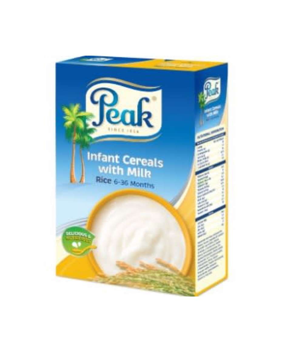 PEAK INFANT CEREAL WITH MILK 250G (RICE)