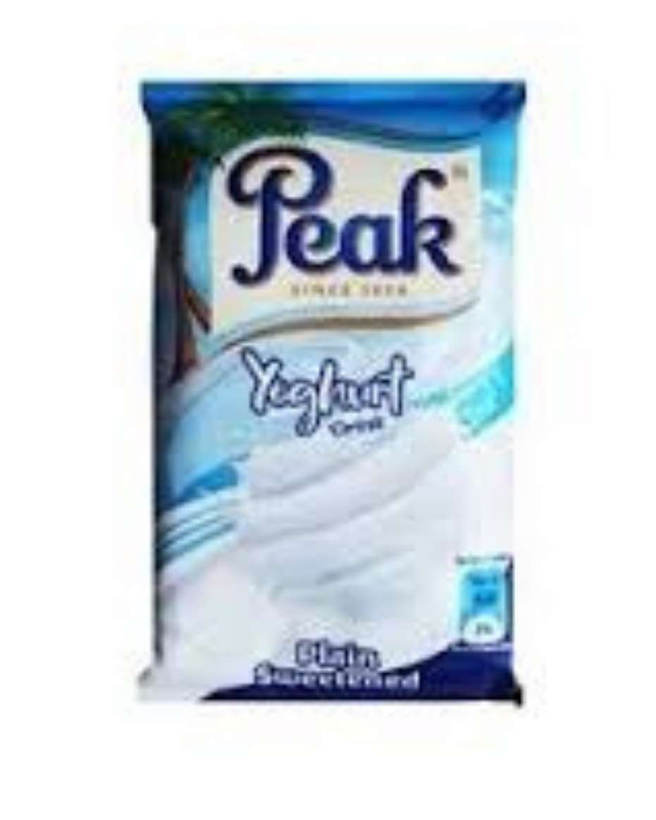 PEAK YOGHURT 90ML/100ML PLAIN SWEETENED