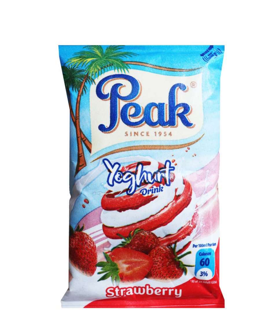 PEAK YOGHURT 100ML STRAWBERRY