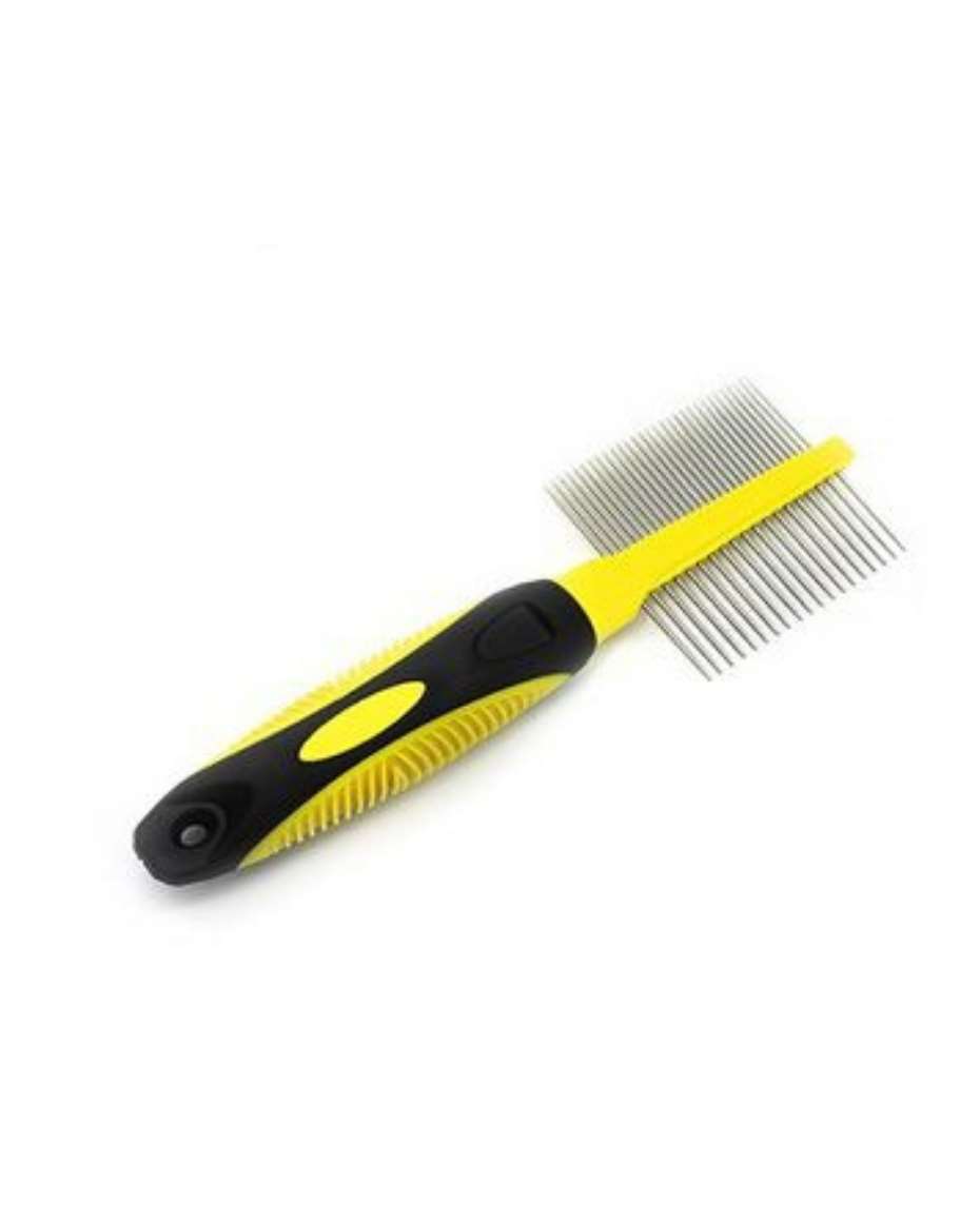 PET GROOMING COMB (DOUBLE-SIDED)