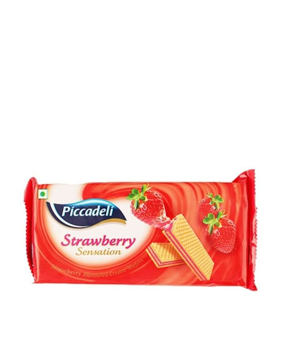 PICCADELI WAFERS 75G STRAWBERRY