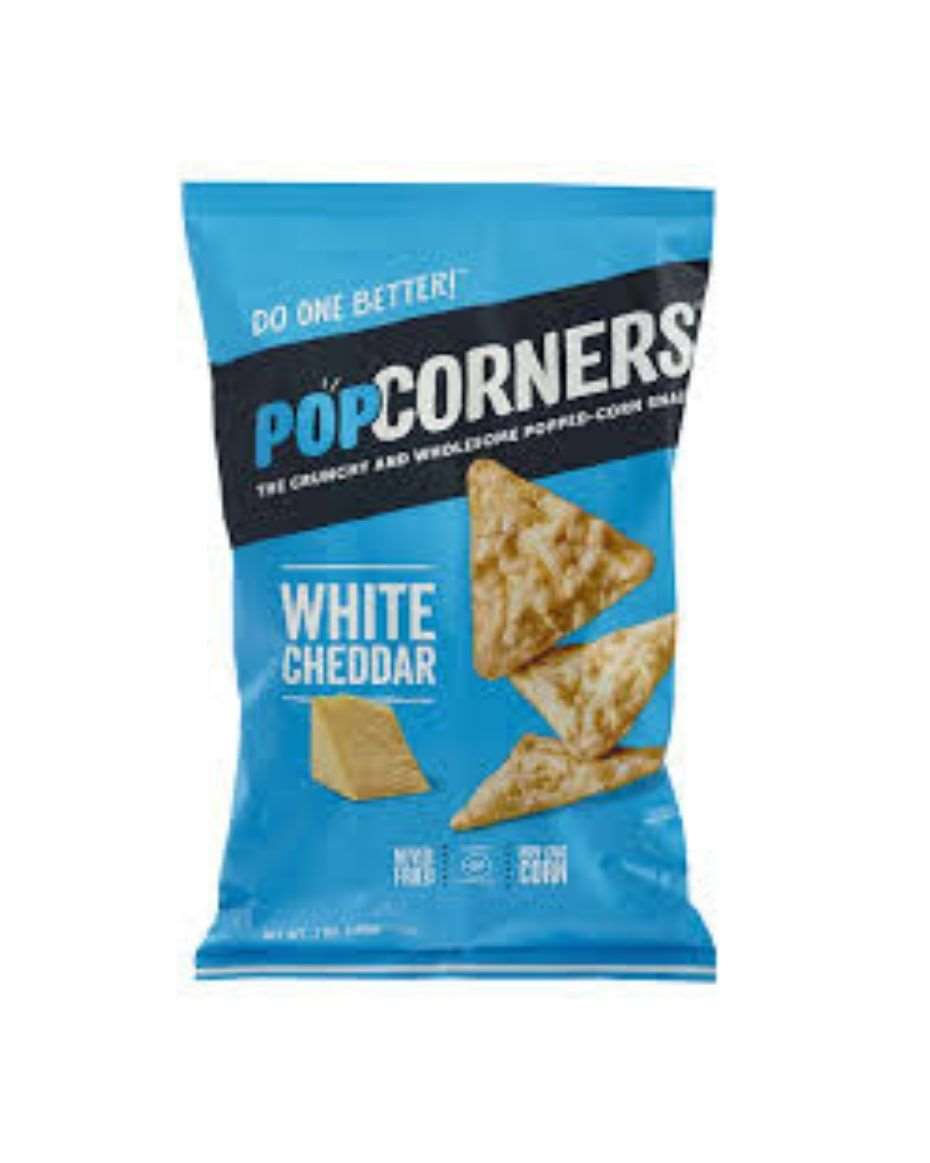 POPCORNERS WHITE CHEDDAR