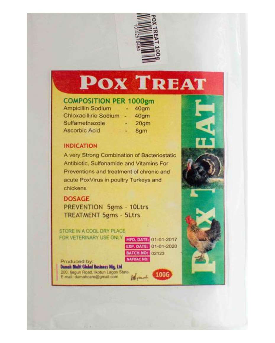 POX TREAT 100G