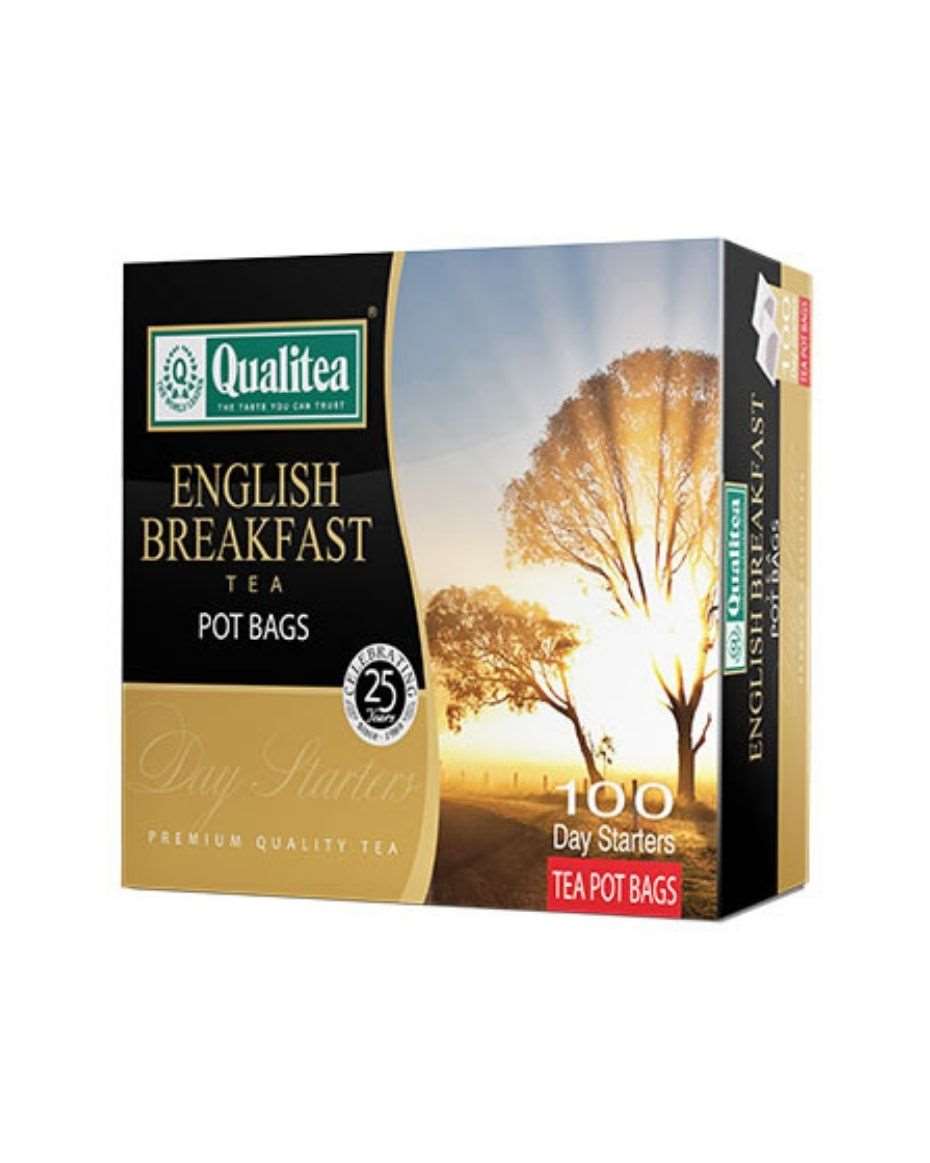 QUALITEA ENGLISH BREAFAST TEA FOIL SATCHETS