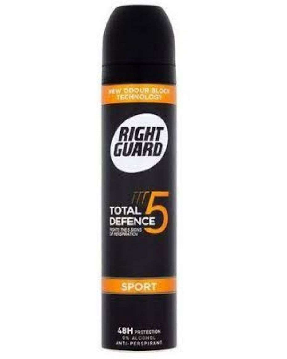 RIGHT GUARD TOTAL DEFENCE ACTIVE SPRAY