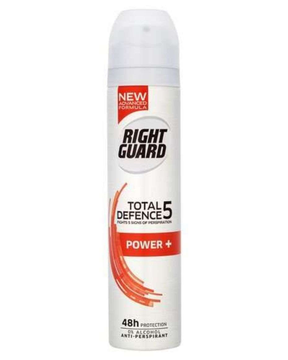 RIGHT GUARD TOTAL DEFENCE SPRAY POWER PLUS