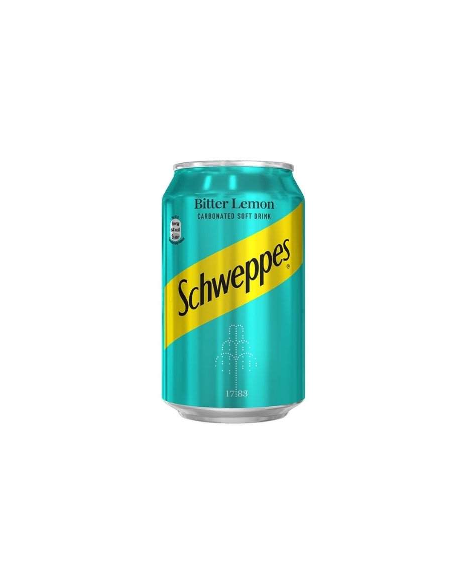 SCHWEPPES BITTER LEMON CAN