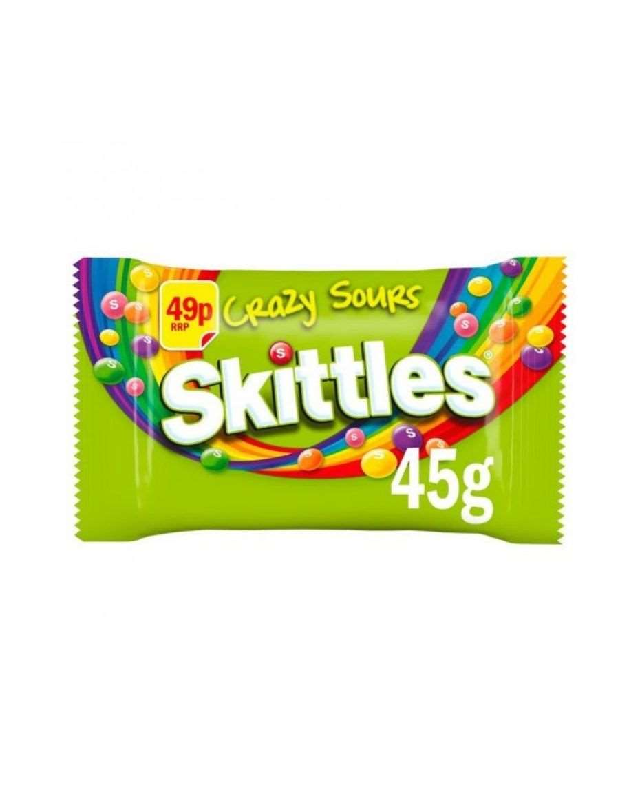 SKITTLES CRAZY SOUR 38G