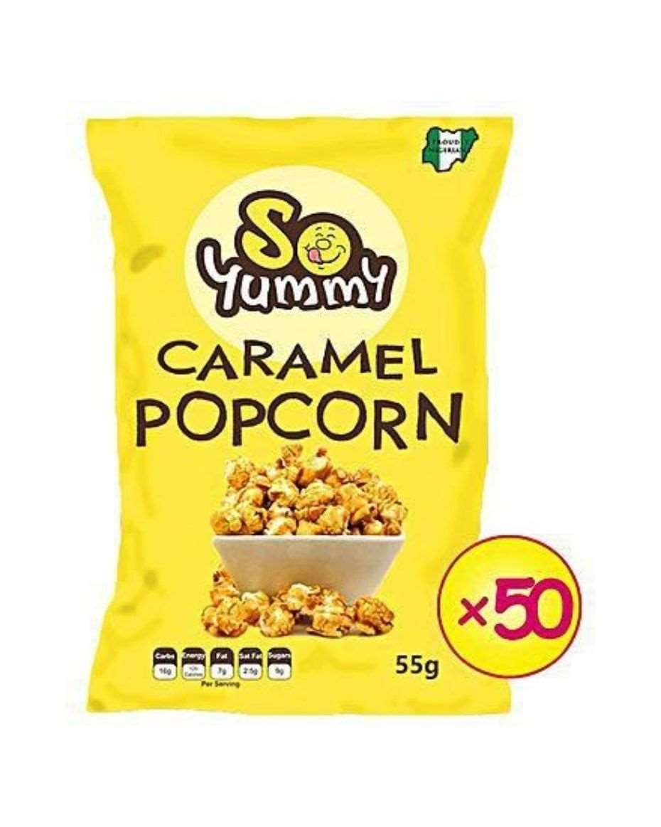 SO YUMMY CARAMEL POPCORN 30G