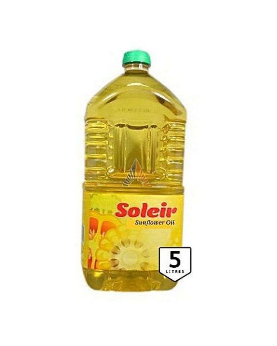 SOLEIR PURE SUNFLOWER OIL 5L