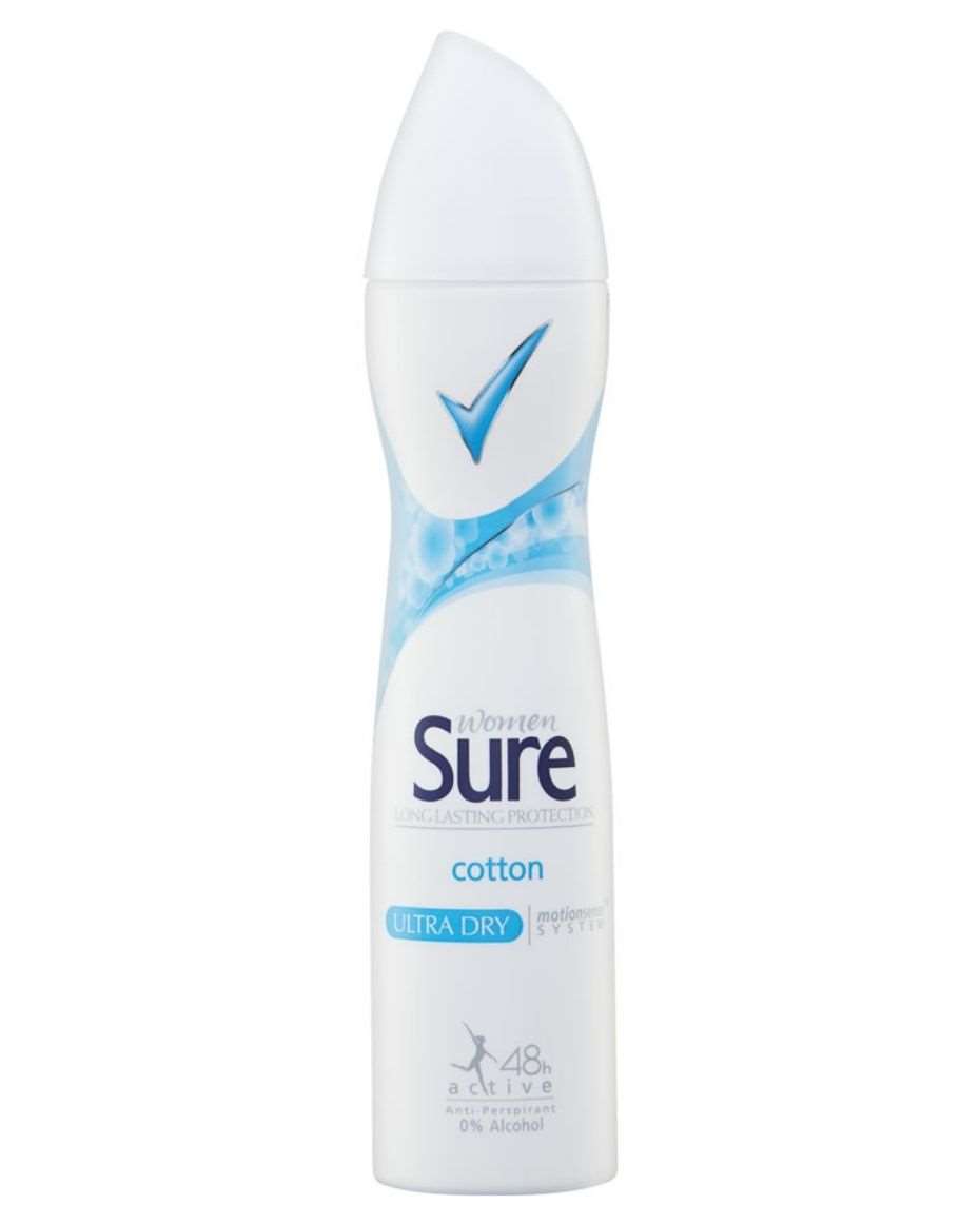 SURE DEO SPRAY COTTON DRY( DEODORANT)