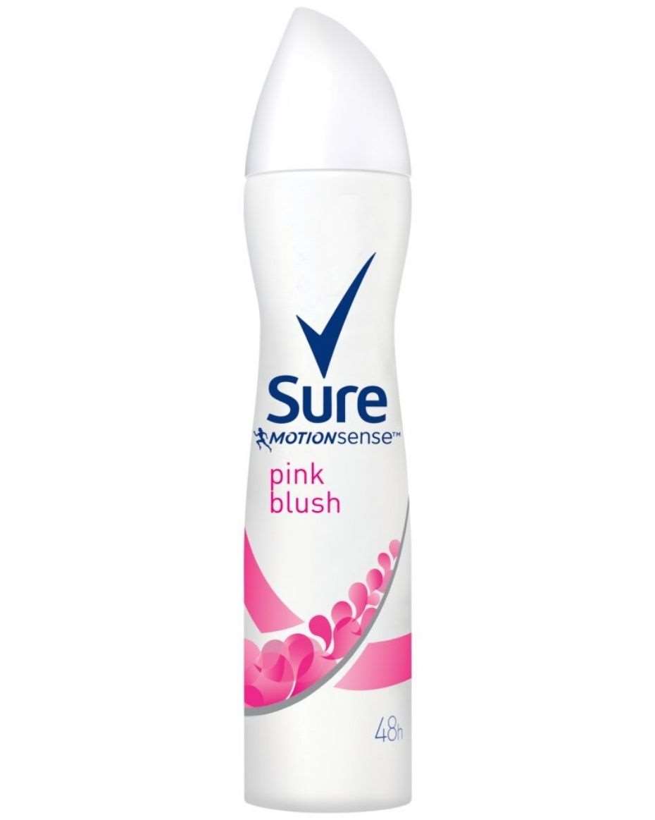 SURE DEO SPRAY PINK BLUSH