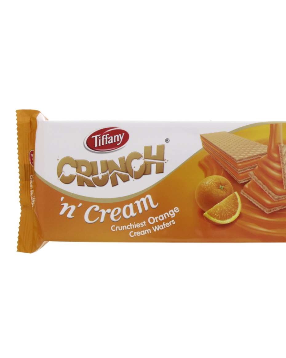 TIFFANY CRUNCH WAFERS 153G ORANGE