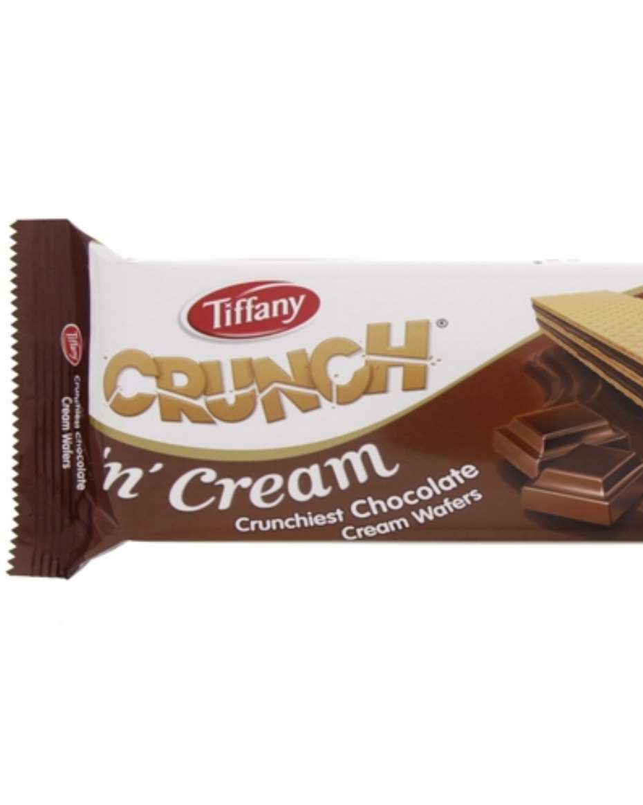 TIFFANY CRUNCH WAFERS 76G CHOCOLATE