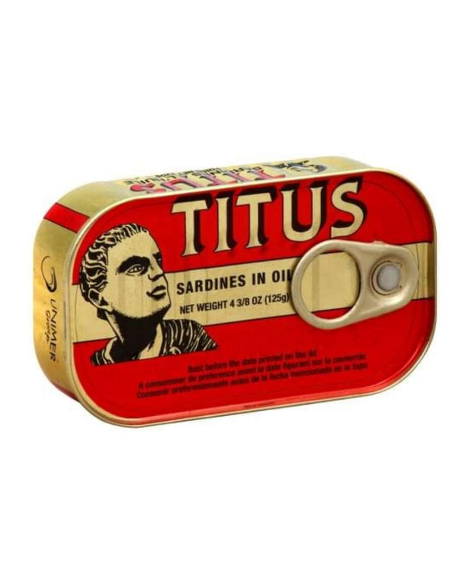 TITUS SARDINE 125G