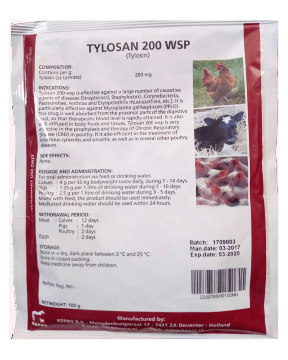 TYLOSAN 200 WSP 100G