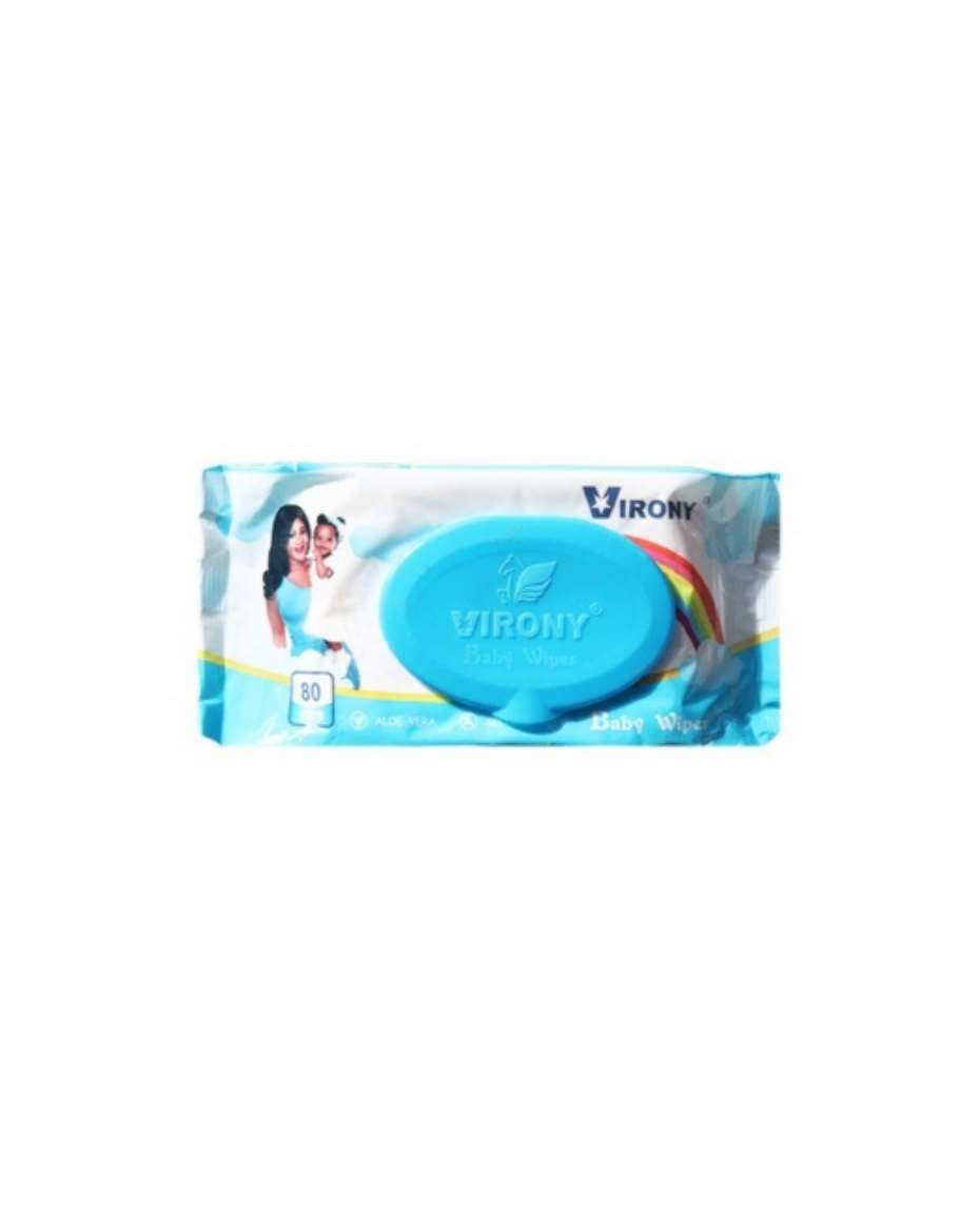 VIRONY BABY WIPES X100PCS (STRAWBERRY)