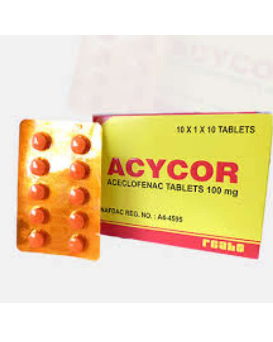 ACYCOR 100MG TAB ACECLOFENAC