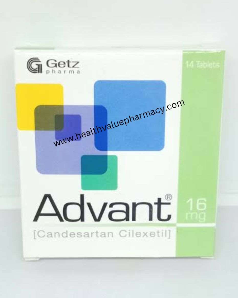 ADVANT 16MG CANDESARTAN TAB 4X7