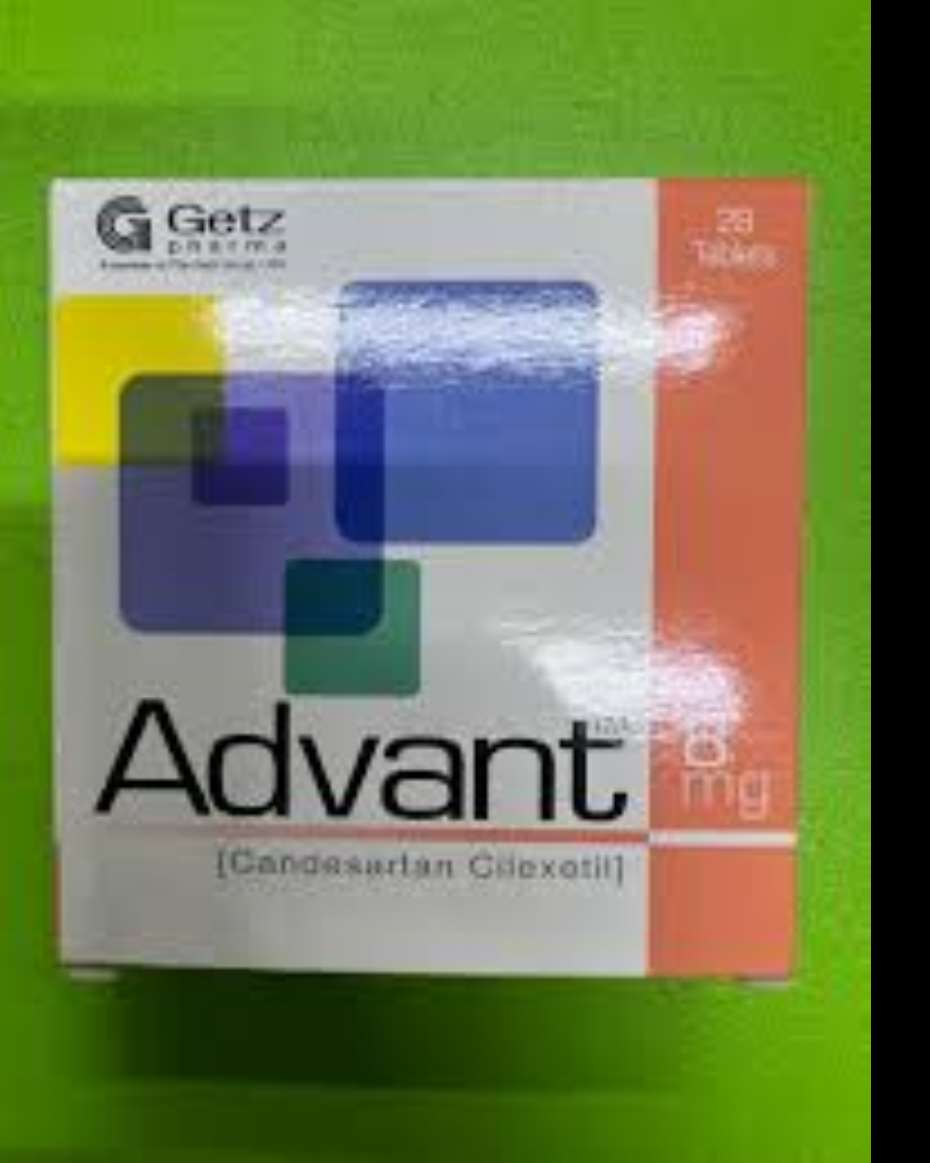 ADVANT 8MG (CANDESARTAN) 4X7