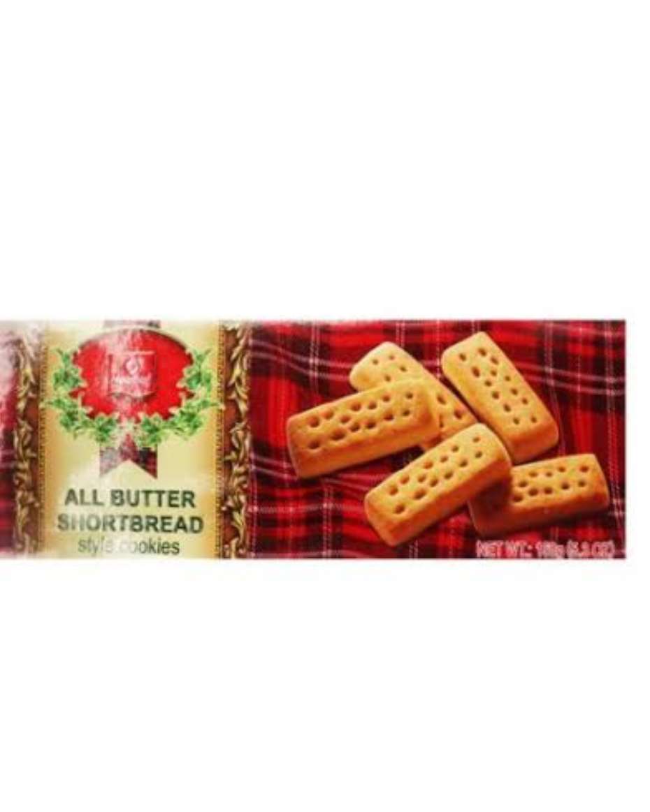ALL BUTTER / CRANBERRY BUTTER/ NUTS BUTTER SHORT BREAD 150G