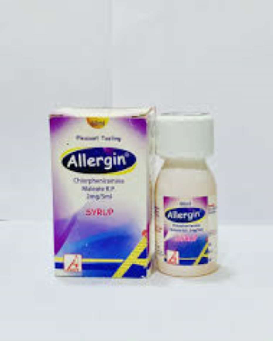 ALLERGIN CHLORPHENIRAMINE SYRUP