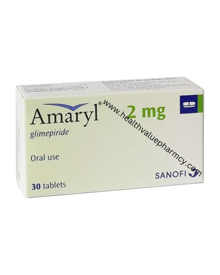 AMARYL 2MG GLIMEPIRIDE 2X15 TAB