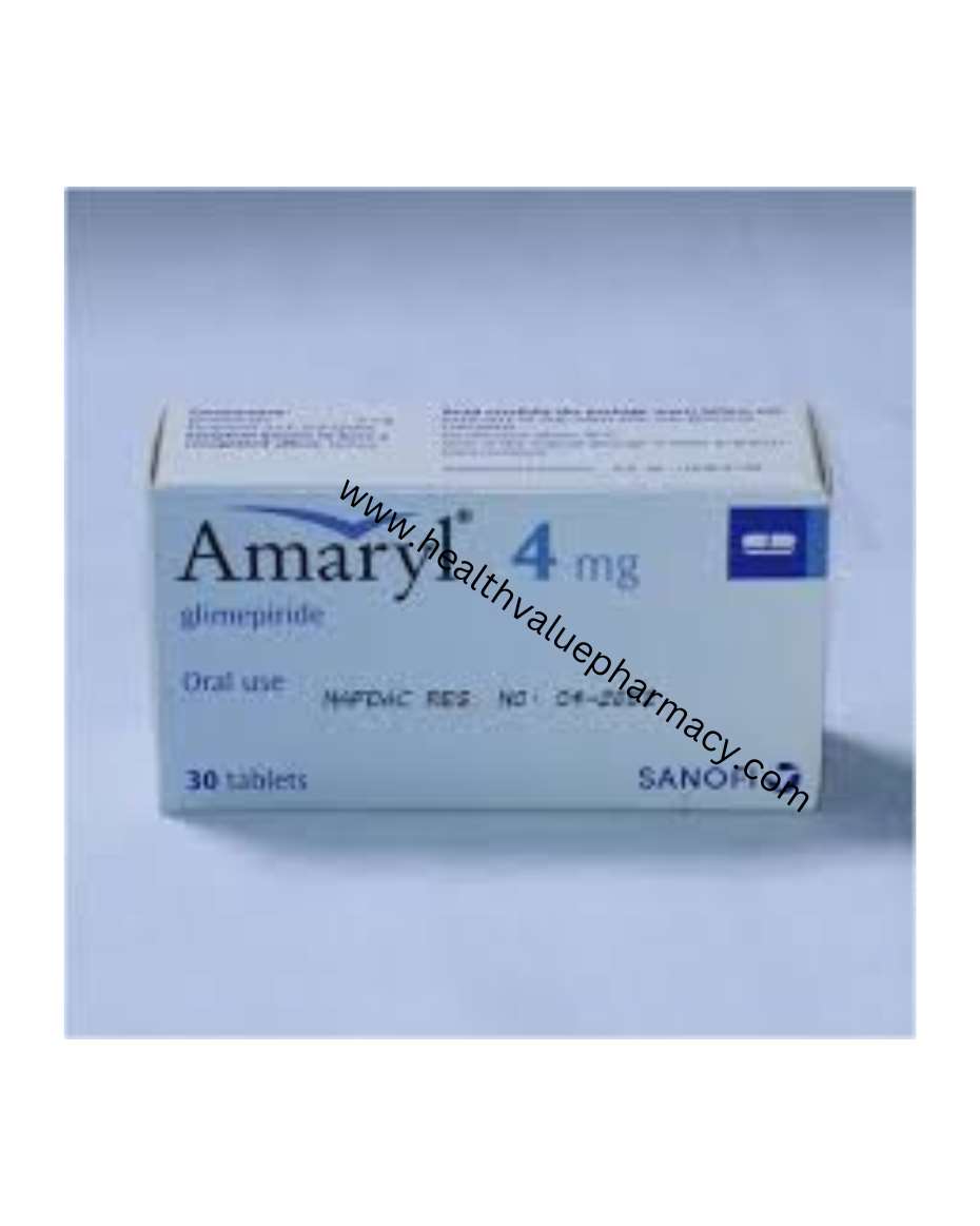 AMARYL 4MG GLIMEPIRIDE 2X15 TAB