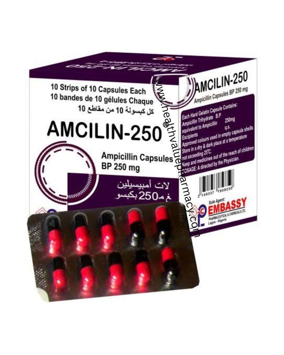 AMCILIN 250MG CAP