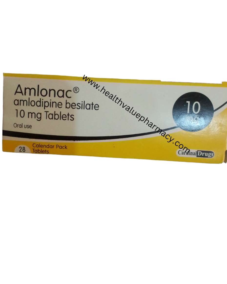 AMLONAC AMLODIPINE 10MG TAB 2X14