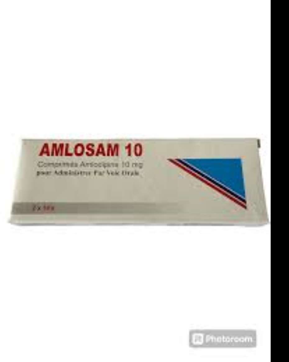 AMLOSAM AMLODIPINE TAB 10MG 2X14