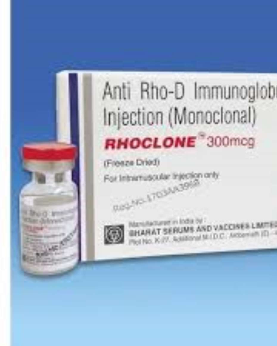 IMMUNOGLOBULIN INJ ANTI RHO-D MONOCLONAL RHOCLONE 300MCG