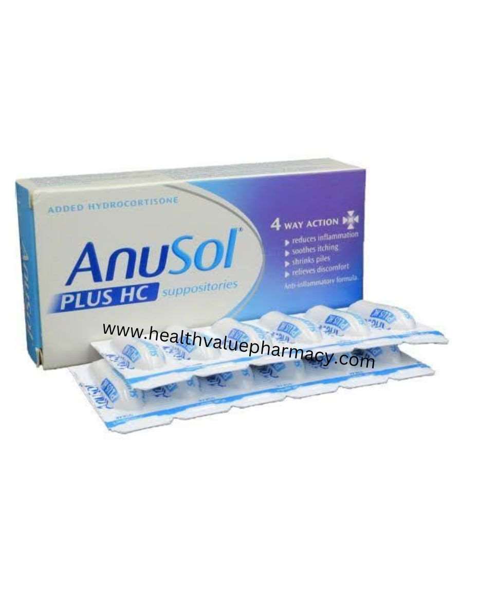 ANUSOL SUPPOSITORIES 12X1