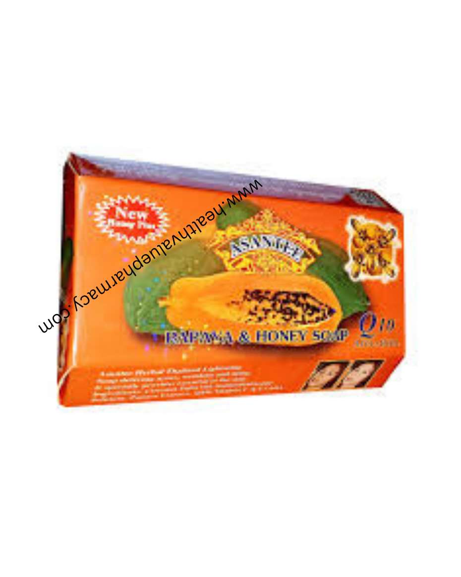 ASANTEE PAPAYA AND HONEY SOAP 125G