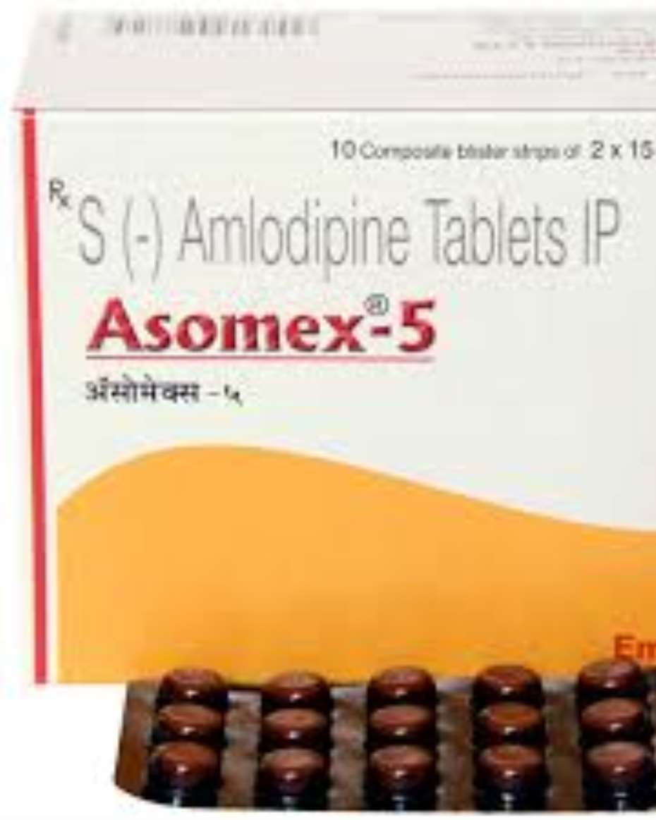ASOMEX 5MG 3X10 S AMLODIPINE