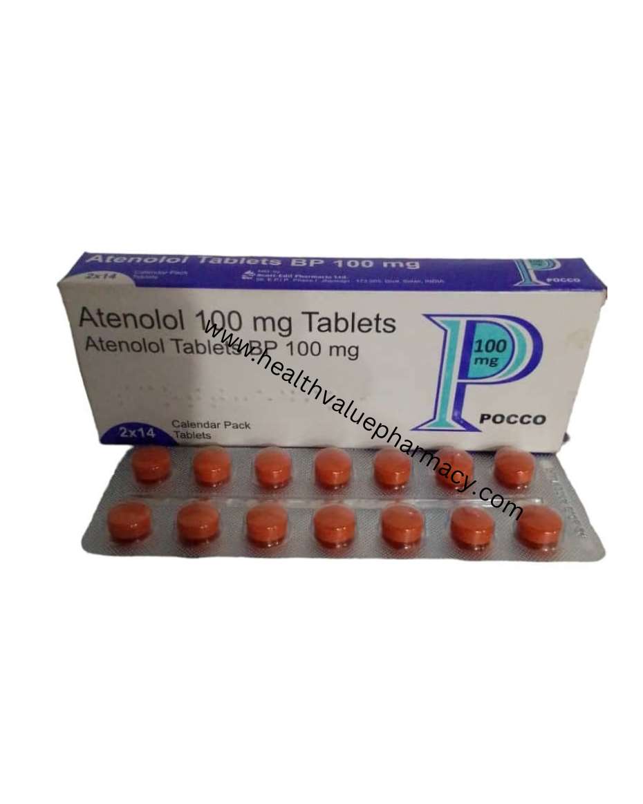 ATENOLOL 100MG 2X14 POCCO